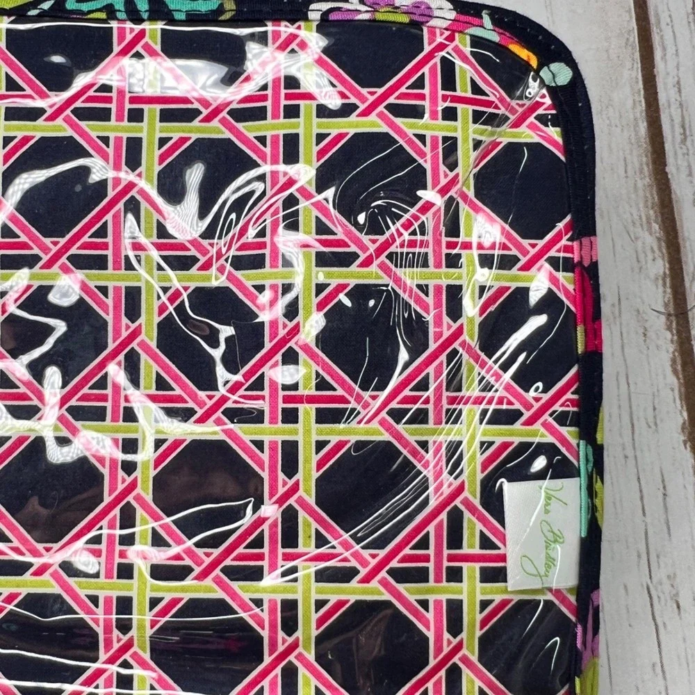 Vera Bradley Hanging Travel Organizer Midnight Blues Floral Navy Blue OS
